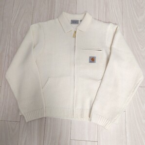 Carhartt WIP Detroit Knit Jacket Cannoli Cream カーハート デトロイト ニット ジャケット