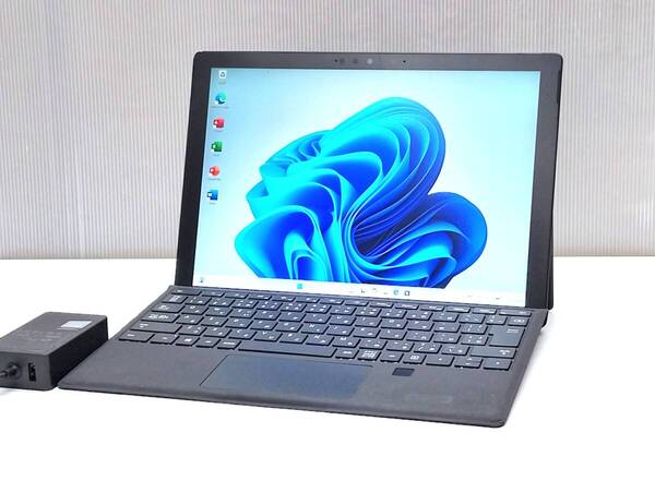 【ブラックモデル】Surface Pro7 Core i7 1065G7/メモリ16GB/SSD512GB Win11 Office カメラ USB-C Bluetooth タッチパネル #MS-4612