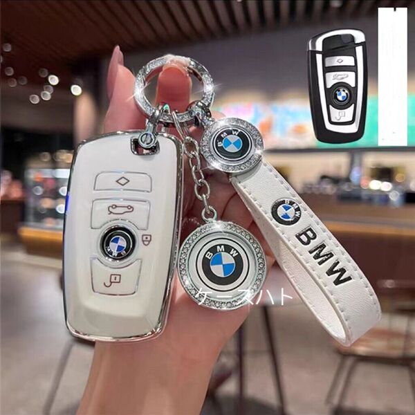 BMW キーケース キーホルダー 3点セット 2色