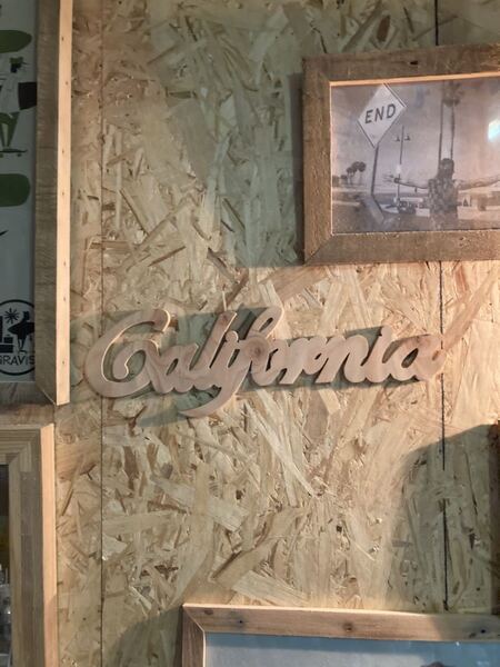 ☆送料無料☆ハンドメイド☆インテリア☆カリフォルニア☆西海岸スタイル☆オブジェ☆オシャレ☆カリフォルニアスタイル☆ウッドサイン☆