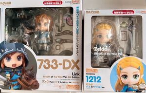 ゼルダの伝説 ねんどろいど ブレス オブ ザ ワイルドver. リンク DXエディション ゼルダ 2点セット 未開封 再販 グッドスマイルカンパニー