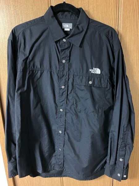 THE NORTH FACE ノースフェイス ヌプシシャツ Mサイズ 黒 ブラック NR11961