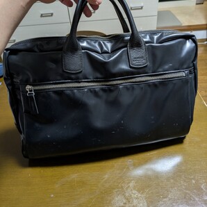【中古】定価36,300円 PORTER ポーター リアル ブリーフケース ビジネスバッグ ボストンバッグ ブラック 吉田カバン