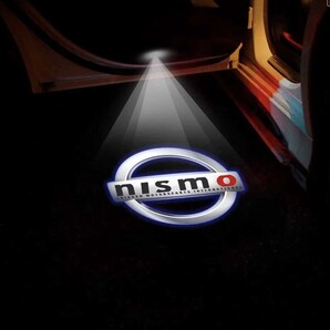 ☆送料無料☆ E52 エルグランド ロゴ カーテシ ランプ 日産 ニスモ LED ドア