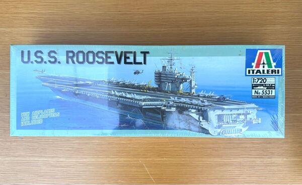 新品 ITALERI イタレリ USS ROOSEVELT ルーズベルト ミサイル駆逐艦 1/720 NO5331 プラモデル