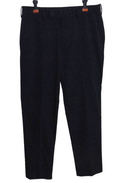 Λ極美品 UNIQLO ユニクロ 感動パンツ/ライト スラックス ブラック W76 321-463821