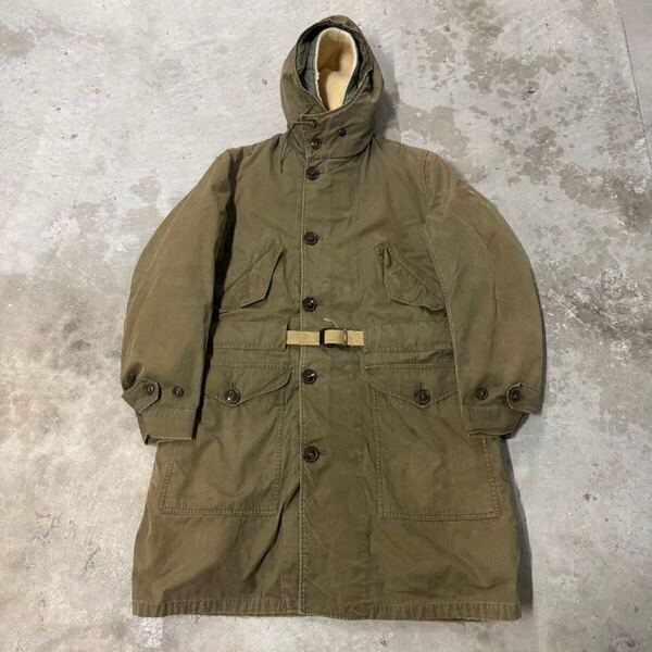 完品 40s U.S.Army M-1947 モッズコート ヴィンテージ ミリタリー M-47 米軍実物 カーキ M-65 M-51 USN USAF フィールドパーカー S