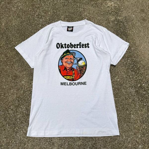 90s screen stars Tシャツ 半袖 カットソー ヴィンテージ スクリーンスターズ BEST フルーツオブザルーム 3段プリント USA製 Sサイズ