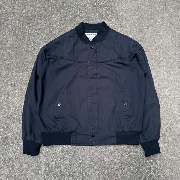 希少 80s Munsingwear ダービージャケット カップショルダー ヴィンテージ 黒 jacketブルゾン darby of San Francisco ブラック M
