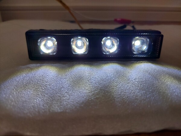 ZVW30 30系 プリウス モデリスタ フロント スポイラー 用 LED デイライト 左 右 共用 点灯確認済み ②