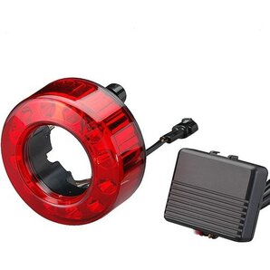 IPF テールランプ LED 車用 丸形 直径102m 入 車検対応 テール&ストップ カスタム素材 TL-01