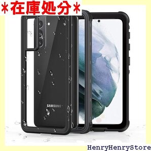 Samsung Galaxy S21 5G 防水ケース ー 浸水対策 水中撮影可 Galaxy S21 ブラック 347