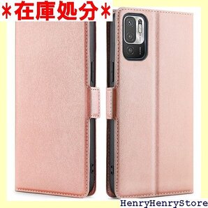 Xiaomi適用 Redmi Note 10 JE ケ ケース カード収納 耐衝撃 カード入れ スタンド ピンク 1084