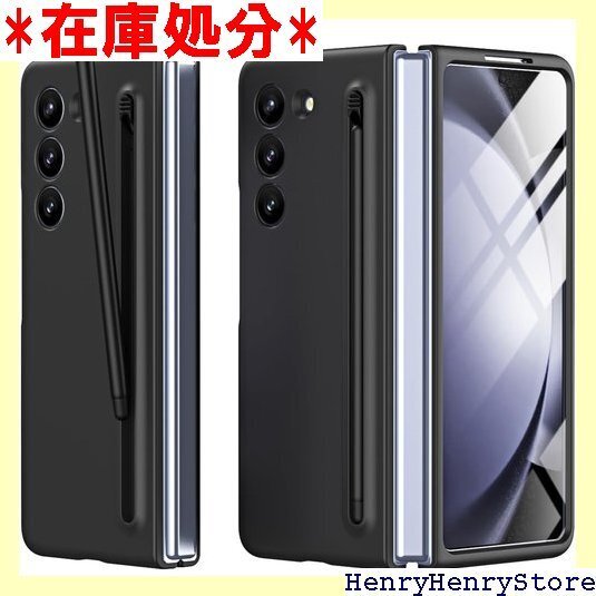 Miimall 対応 Samsung Z Fold 6 Fold 6 カバー Sペン収納 保護ケース ブラック 2045