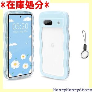 HILEGENER Google Pixel 6A か 保護 ワイヤレス充電対応 Pixel 6A-シエラブルー 2122