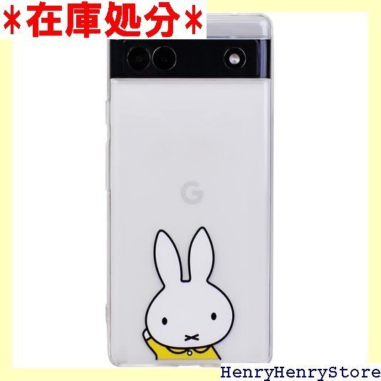 ミッフィー Google Pixel 8a 用 ケース TPU レンズ保護 ワイヤレス充電対応 指紋防止 クリア 2216