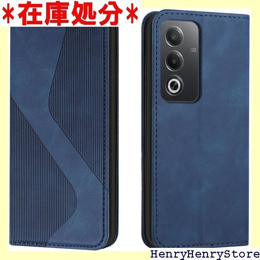LODROC OPPO A3 5G ケース 手帳型 o O A3 5G 適応6.7インチ ケース 手帳型 - 青 2586