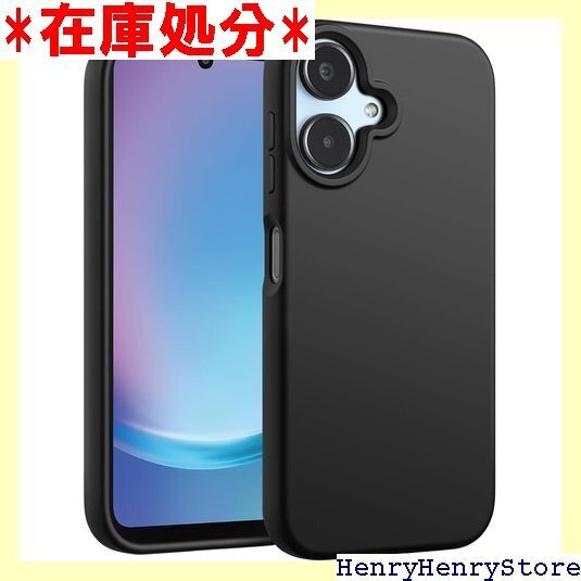 DEVEPLUS Galaxy A25 用 ケース 柔 持ちやすい 滑り止め A25 用 保護カバー ブラック 2806