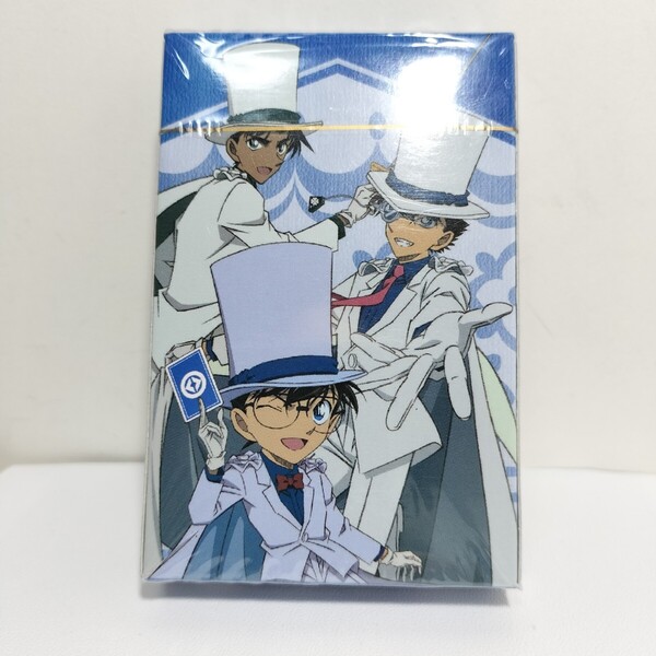 無添くら寿司×劇場版 名探偵コナン 100万ドルの五稜星 江戸川コナン&服部平次&怪盗キッド トランプ 未開封品