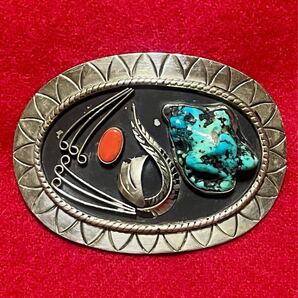 Native American ベルトバックル Made in USA