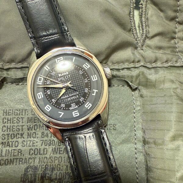VintageM hmt Pilot PARASHOCK 英国軍用モデル80s