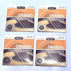 D’A ddario ダダリオ アコースティックギター弦 EXP15 4セット