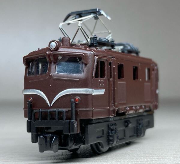 Bトレインショーティー EF58 ぶどう色 茶色 ヒサシ付 Bトレ 検索語 KATO 国鉄 電気機関車 カトー