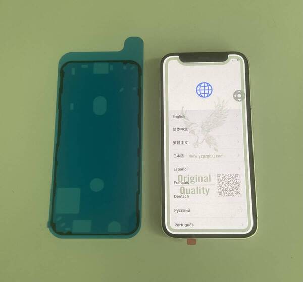 iPhone 12 Mini 純正有機EL 「純正再生品」 OLED フロント パネル 画面 液晶 修理 交換 、防水シール付き ジャンク