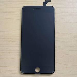 iPhone6 Plus 純正再生品 フロントパネル LCD 交換 画面割れ 液晶破損 ディスプレイ 修理 リペア。カラー 黒