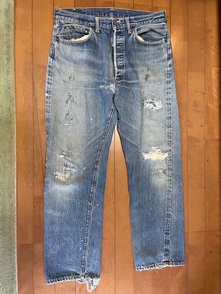 個人 60s 70s リーバイス 501 BIGE W33xL33 ヴィンテージ /(検:LEVIS 501XX 66前期 後期 505 ハーレー ショベル チョッパー エビス USA