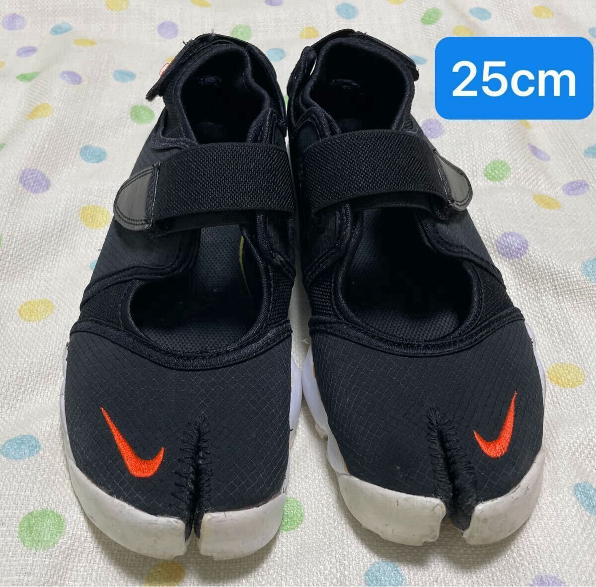 NIKE 25センチ レディース エア リフト BR サンダル 足袋 ドット