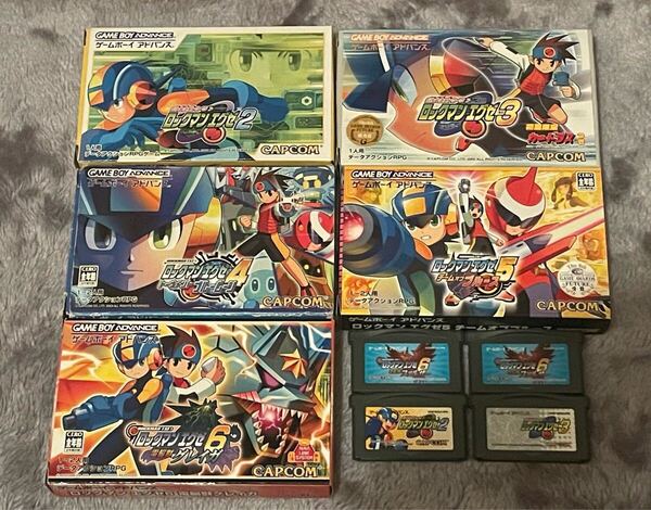 ゲームボーイアドバンス ロックマンエグゼ まとめ セット
