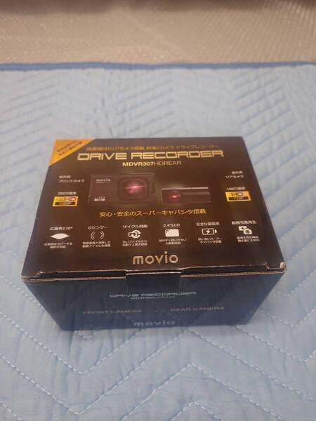 新品 ナガオカ 高画質HDリアカメラ搭載 前後2カメラ ドライブレコーダー MDVR307HDREAR 送料無料