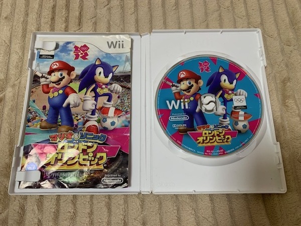 Wii マリオ&ソニック ロンドンオリンピック NINTENDO任天堂 中古 送料無料 !!