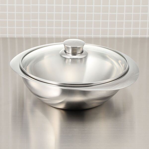マイヤー お鍋にもボウルにもなる! 新発想の調理器具 NEWPAN <22cm>