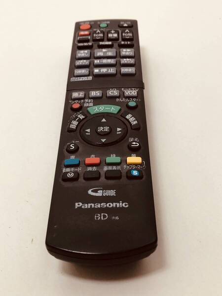 【パナソニック 純正 リモコン 10N24】動作保証 即日発送 N2QAYB000740 ブルーレイ DMR-BZT725/DMR-BZT720 等 BD
