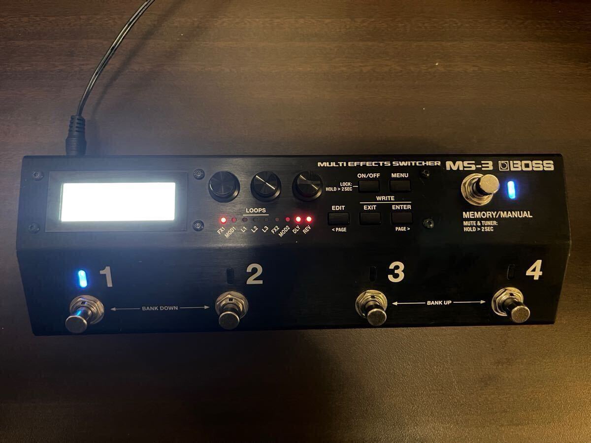 BOSS『MS-3』スイッチャー ＆ マルチエフェクター – Haluna