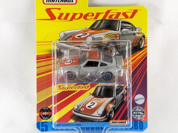 本家US版 マッチボックス スーパーファスト 1980 ポルシェ 911 ターボ PORSCHE MATCHBOX SUPERFAST GBJ48 GKP51