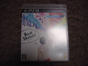 PS3 プレイステーション3 ビートスケッチ Beat Sketch! 箱ケース,取扱説明書,その他,付き! やや状態良好 取り置き同梱,各可能 格安送法検討