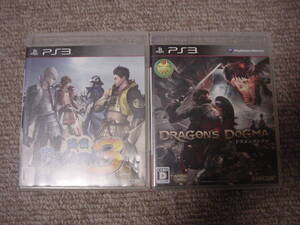 即決 PS3 プレイステーション3 PlayStation3 戦国BASARA3 戦国バサラ3 ドラゴンズドグマ 2点全箱説付き 同梱取置等可能最安送法検討応相談