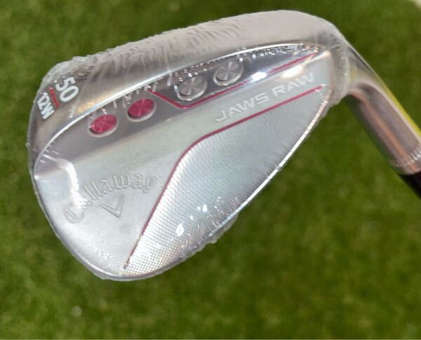 新品 キャロウェイ JAWS RAW 50°/12° Wグラインド ELDIO 40 for Callaway (A) 日本仕様 ジョーズロウ クロム 50W レディース