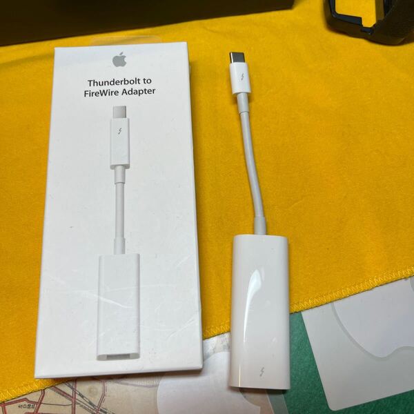 thunderbolt to FireWire Adapter 使用品