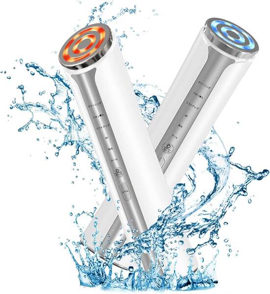 美顔器 RF美顔器 高周波美顔器 EMS微電流 4光LED搭載 温冷ケア 多機能 1台16役
