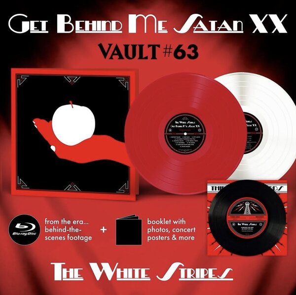 The White Stripes ザ・ホワイト・ストライプス Get Behind Me Satan XX 2LP+7inch+Blu-ray+ブックレット 新品 Vault #63 Jack White