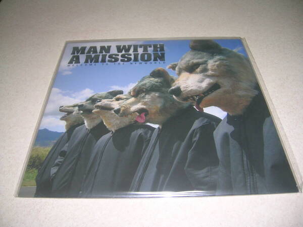 MAN WITH A MISSION マン・ウィズ・ア・ミッション WELCOME TO THE NEWWORLD 2900枚限定 アナログ盤 レコード LP 新品