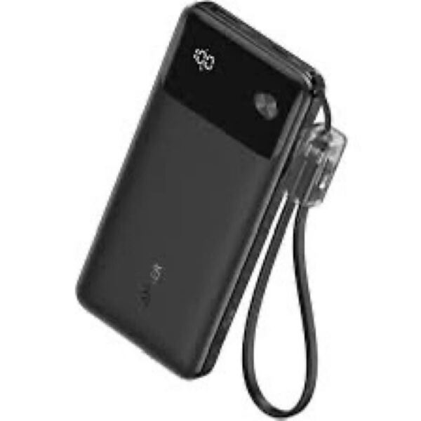 送料無料◆Anker Power Bank (10000mAh, 22.5W) モバイルバッテリー USB-C & USB-C ケーブル付属 ディスプレイ搭載) A1388N11 新品