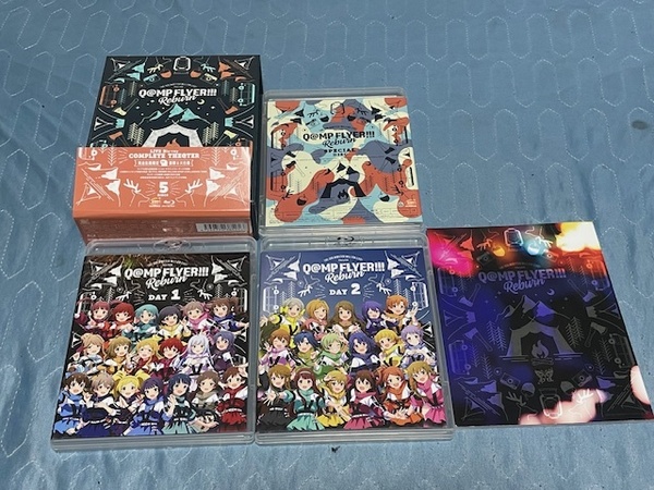 送料無料 アイドルマスターミリオンライブ 7thLIVE Q@MP FLYER!!! Reburn LIVE Blu-ray COMPLETE THE@TER ライブブルーレイ