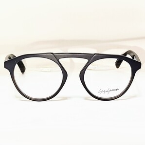 公式ボックス EAN付属 69000円相当 YOHJI YAMAMOTO メガネフレーム 眼鏡 ヨウジヤマモト YY1027 フランス製 ブランド 丸型 メンズ