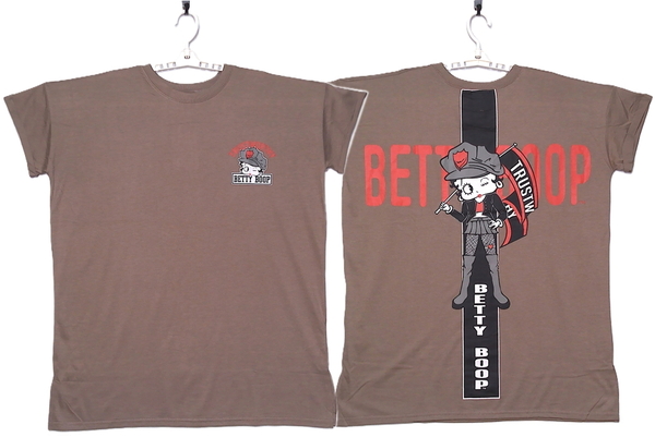 即決■★Betty Boop /ベティ・ブープ★■ゆるTシャツ SIZE=レディース M-L