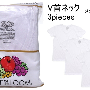 即決■★FRUIT OF THE LOOM★■3枚入りパック・メッシュ編VT:SIZE=L